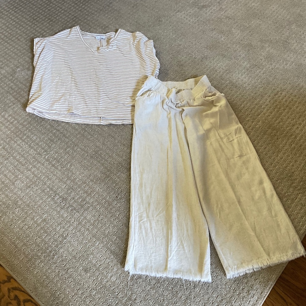 Linen pant & Cotton Top